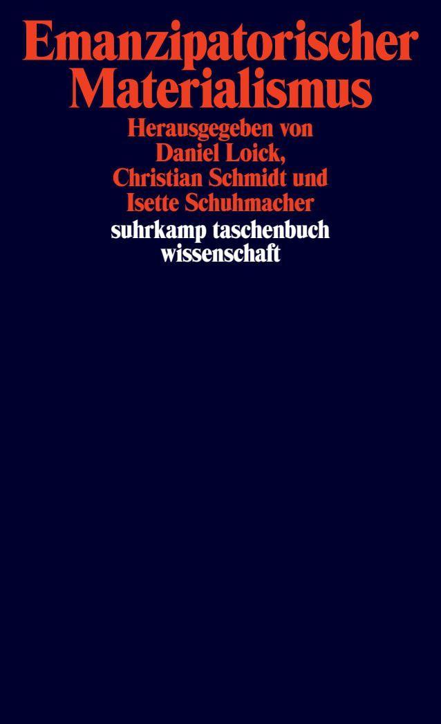 Buchcover: Emanzipatorischer Materialismus