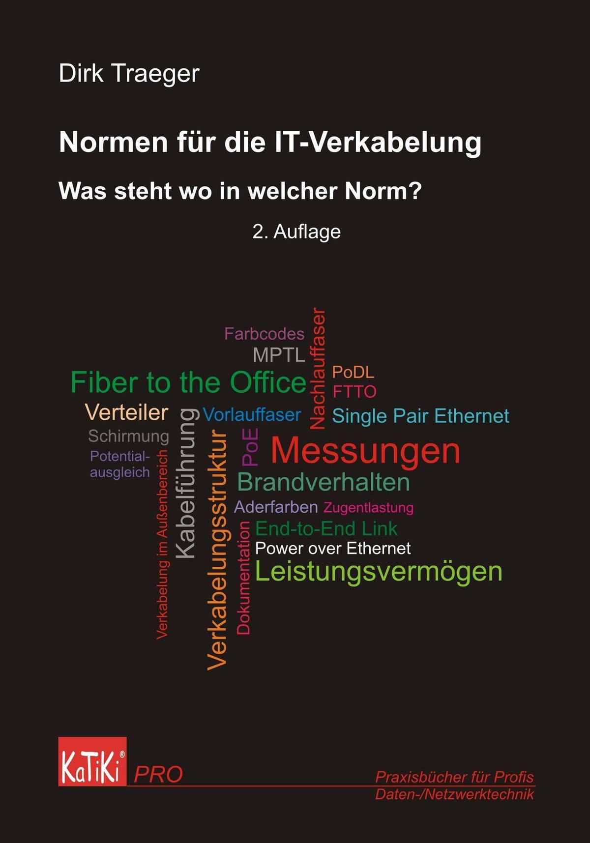 Buchcover: Normen für die IT-Verkabelung