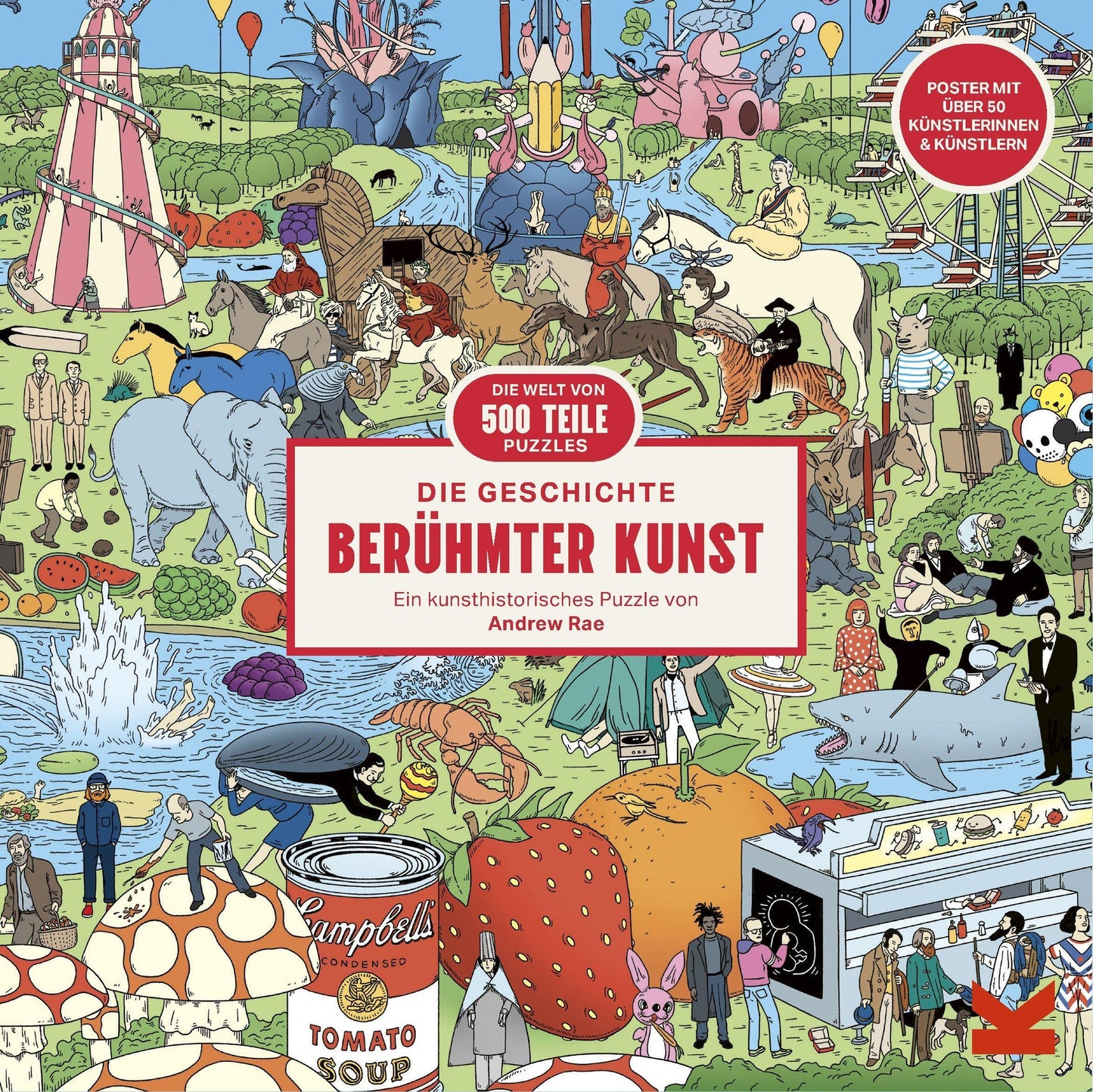 Die Geschichte berühmter Kunst