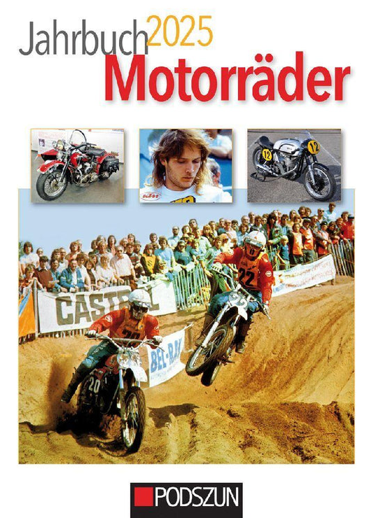 Buchcover: Jahrbuch Motorräder 2025