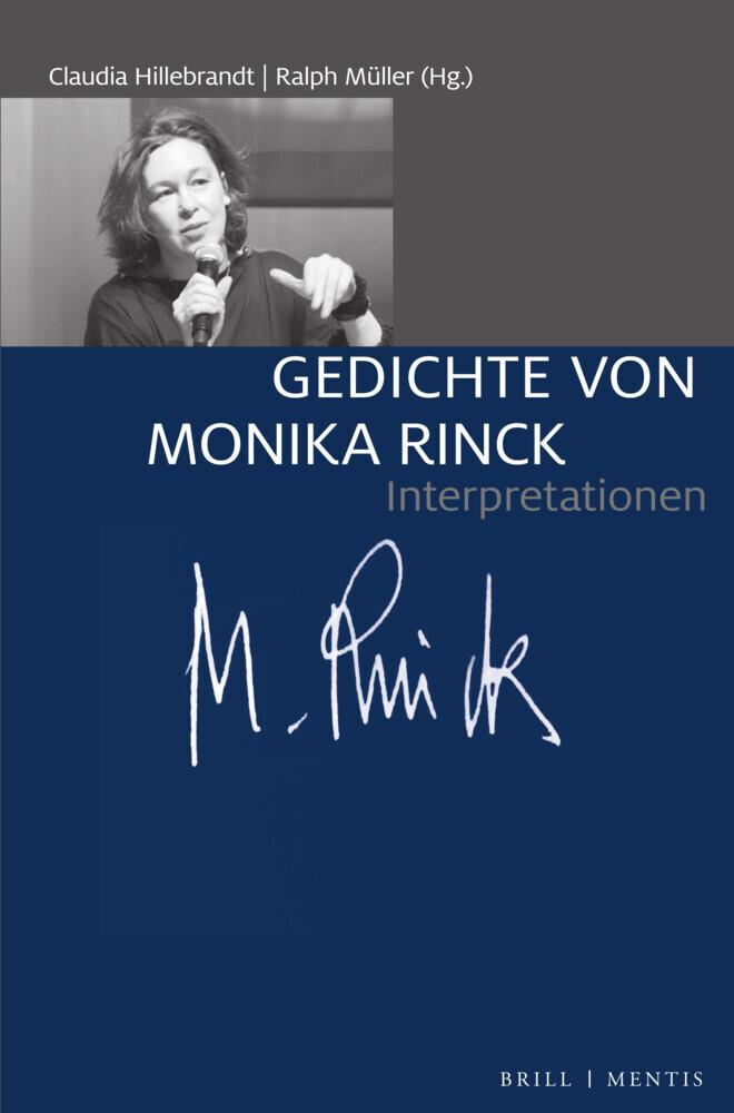 Buchcover: Gedichte von Monika Rinck