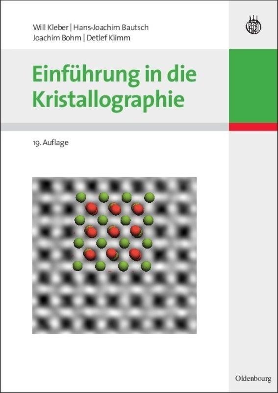 Buchcover: Einführung in die Kristallographie