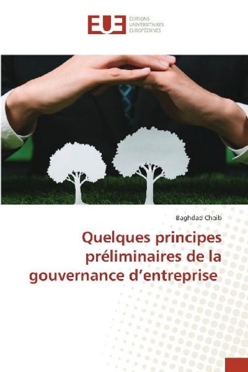 Quelques principes préliminaires de la gouvernance d'entreprise