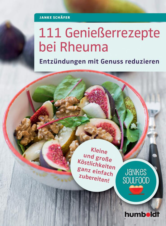 Buchcover: 111 Genießerrezepte bei Rheuma