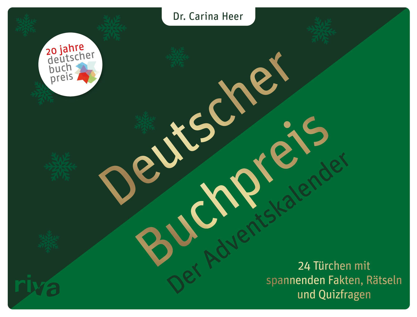 Buchcover: Deutscher Buchpreis - Der Adventskalender