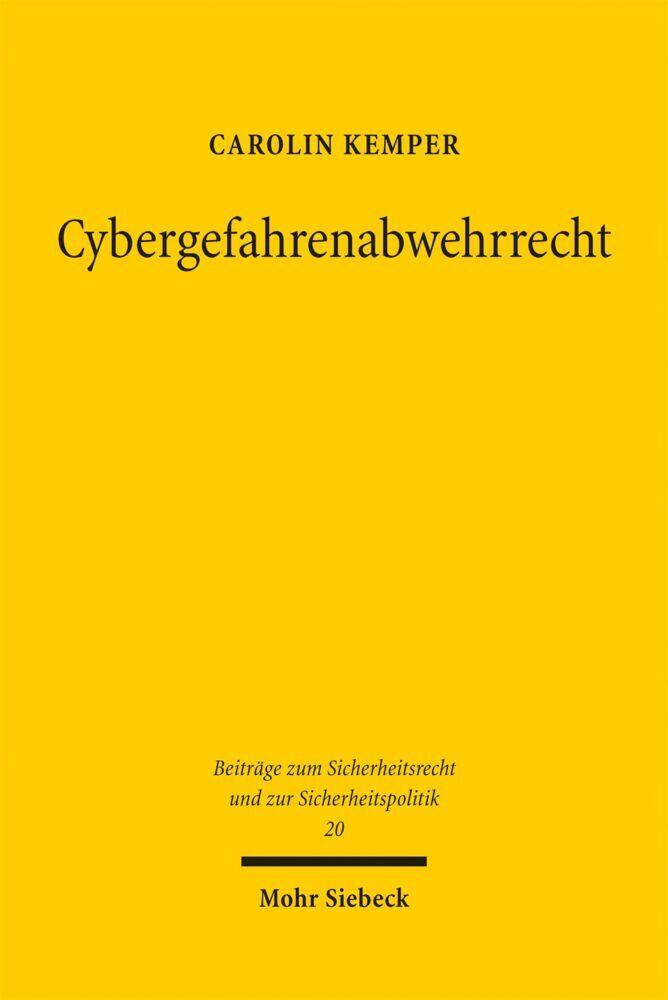 Cybergefahrenabwehrrecht