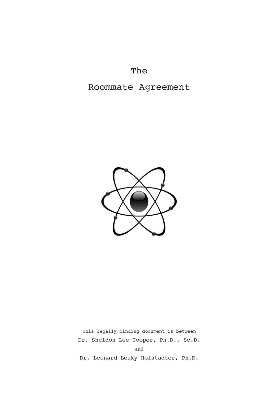 Buchcover: Sheldon's Roommate Agreement