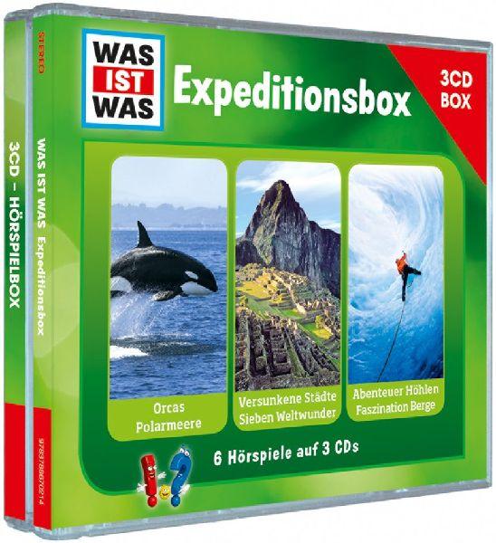 WAS IST WAS 3-CD-Hörspielbox \"Expedition\"
