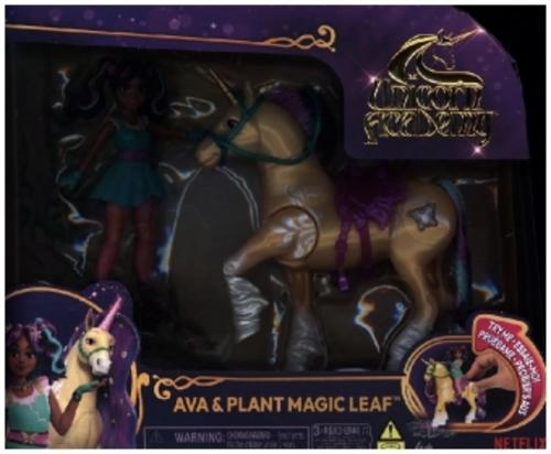 UCA Small Doll Ava & Plant Magic Leaf