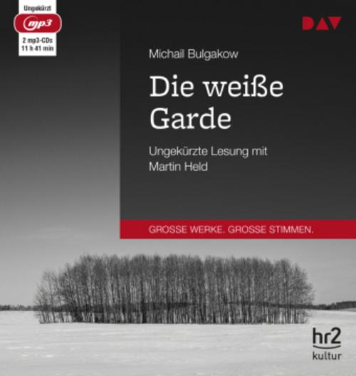 Die weiße Garde,2 Audio-CD, 2 MP3