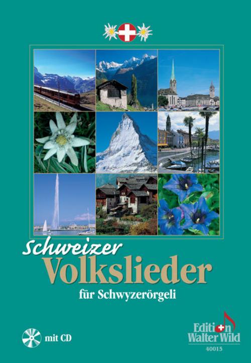 Buchcover: Schweizer Volkslieder für Schwyzerörgeli