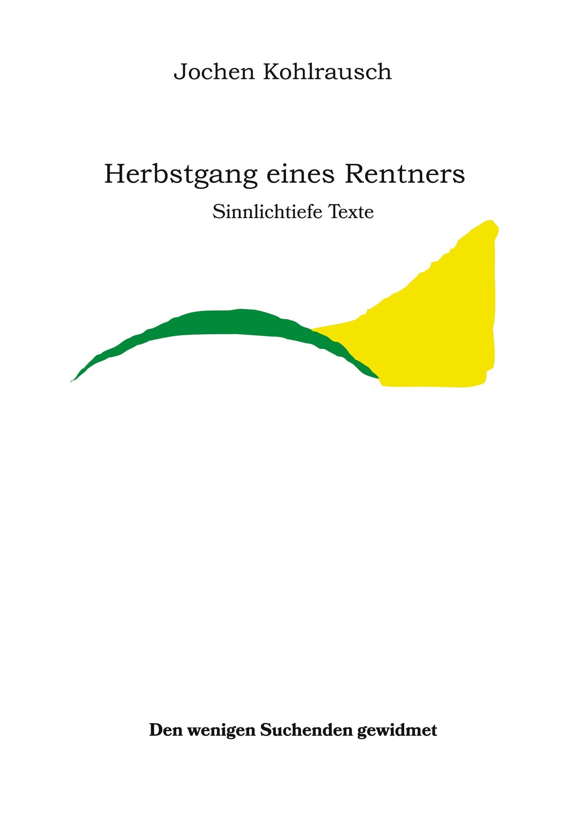 Buchcover: Herbstgang eines Rentners