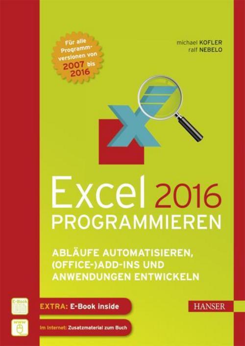 Buchcover: Excel 2016 programmieren