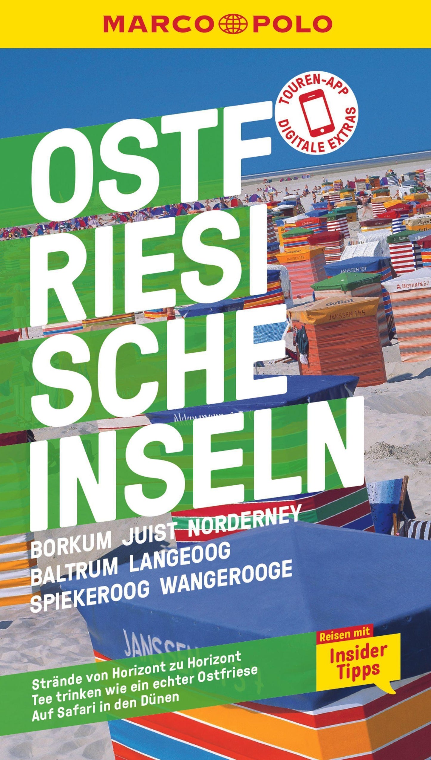 Bötig, Klaus/MARCO POLO Reiseführer Ostfriesische Inseln, Baltrum, Borkum, Juist, Langeoog