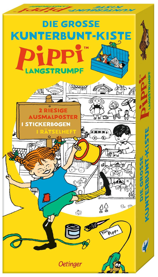 Buchcover: Pippi Langstrumpf. Die große Kunterbunt-Kiste