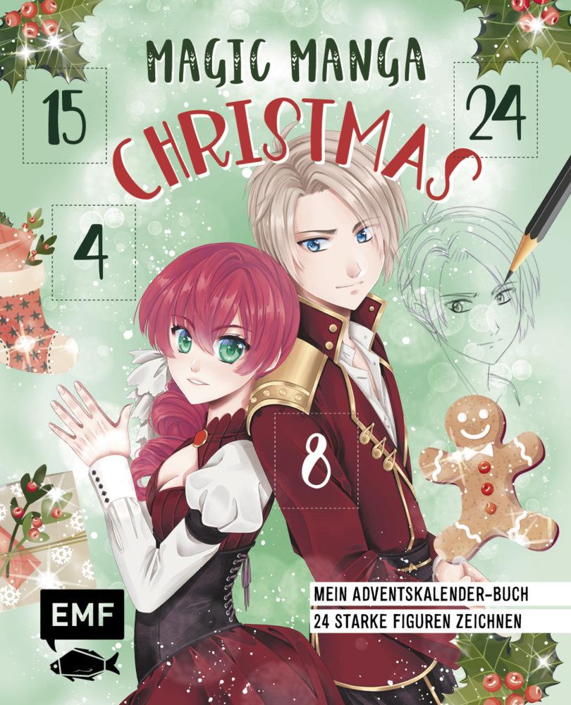 Buchcover: Mein Manga-Adventskalender-Buch: Magic Manga Christmas