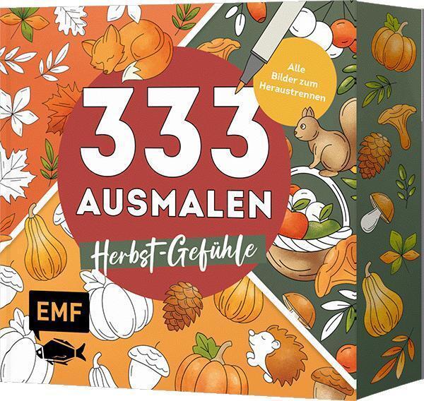 333 Ausmalen - Herbst-Gefühle