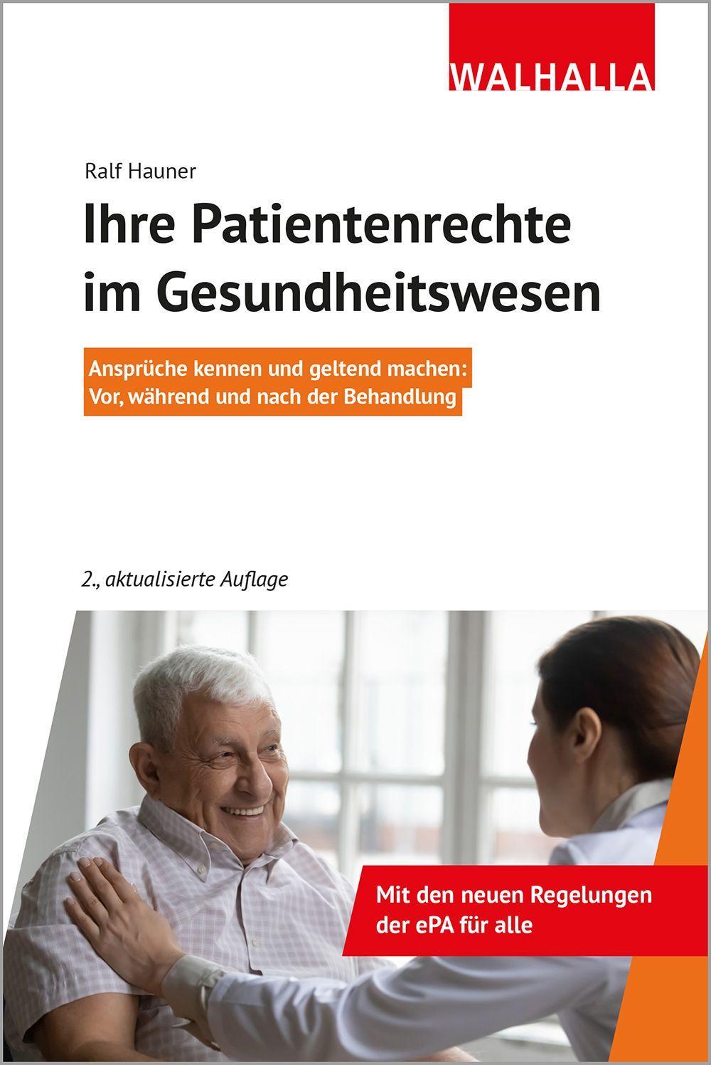 Buchcover: Ihre Patientenrechte im Gesundheitswesen