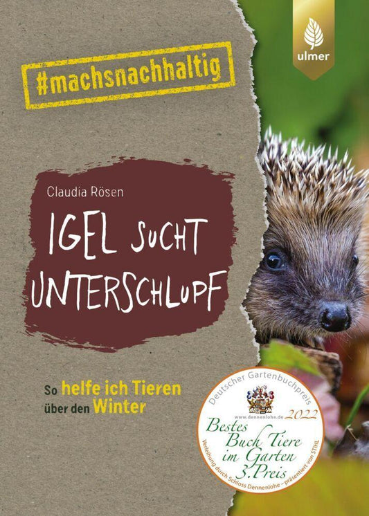 Buchcover: Igel sucht Unterschlupf