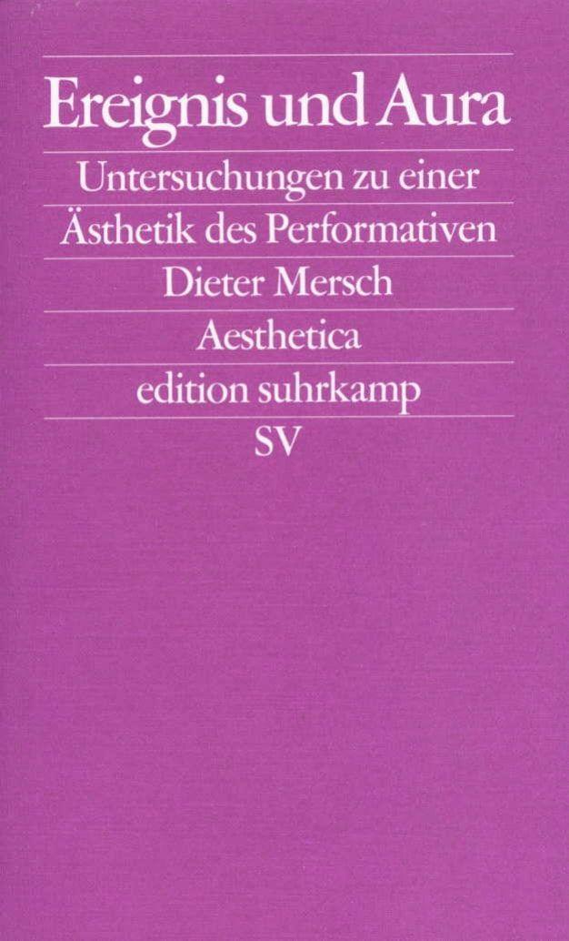 Buchcover: Ereignis und Aura