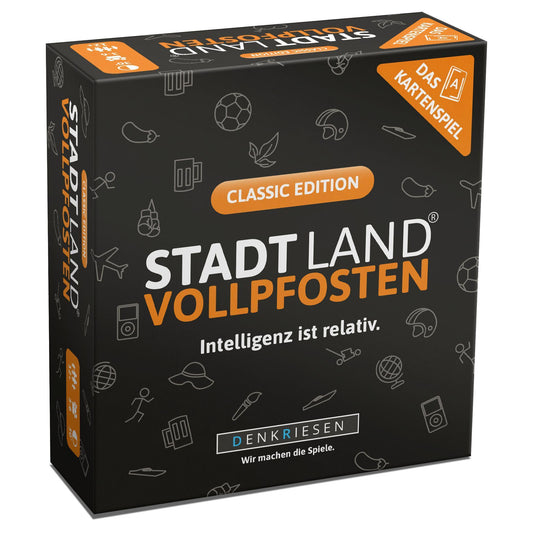 Stadt Land Vollpfosten®: Classic Edition - Das Kartenspiel
