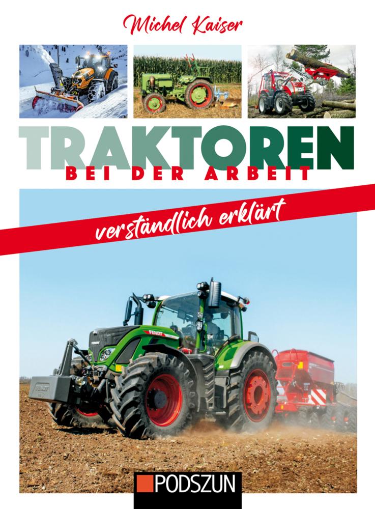 Buchcover: Traktoren bei der Arbeit verständlich erklärt