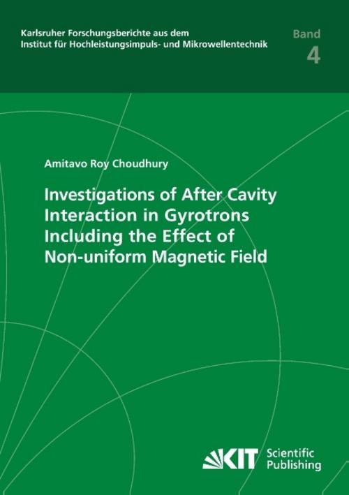 Investigations of After Cavity Interaction in Gyrotrons Including the Effect of Non-uniform Magnetic Field
