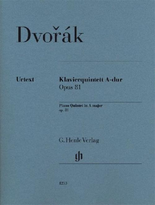 Buchcover: Dvorák, Antonín - Klavierquintett A-dur op. 81