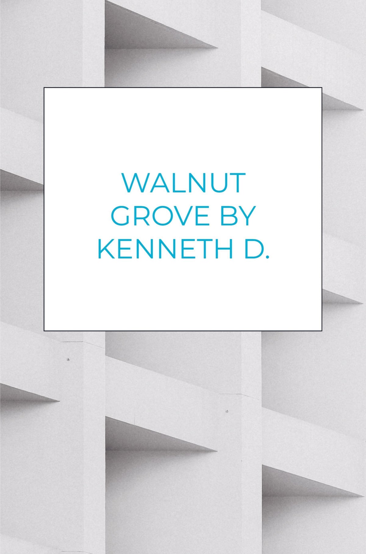Buchcover: Walnut Grove By Kenneth D. Bolden