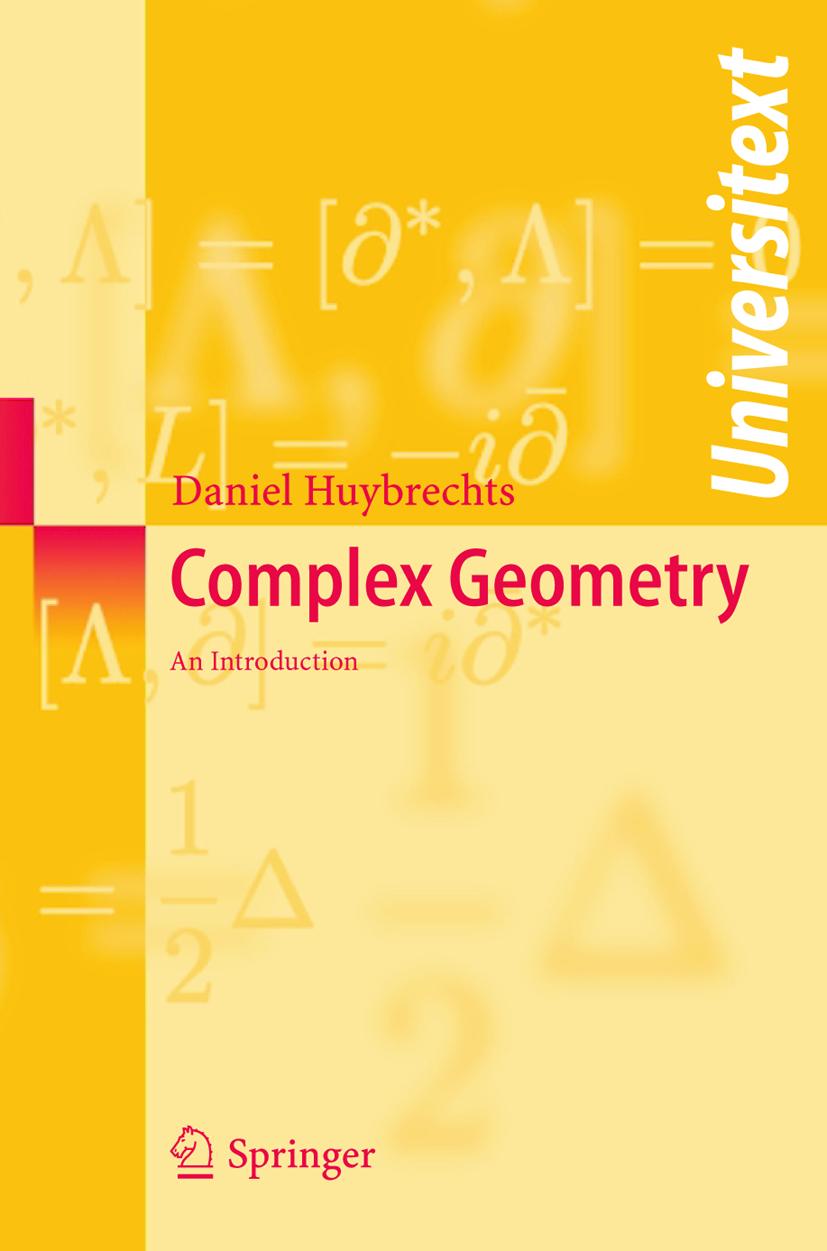 Buchcover: Complex Geometry - an Introduction