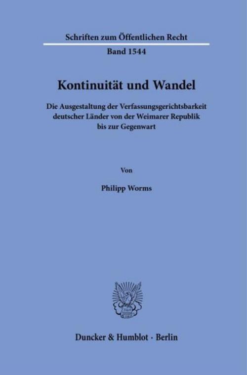 Kontinuität und Wandel
