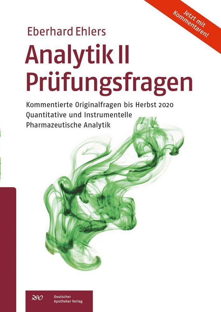 Buchcover: Analytik II Prüfungsfragen