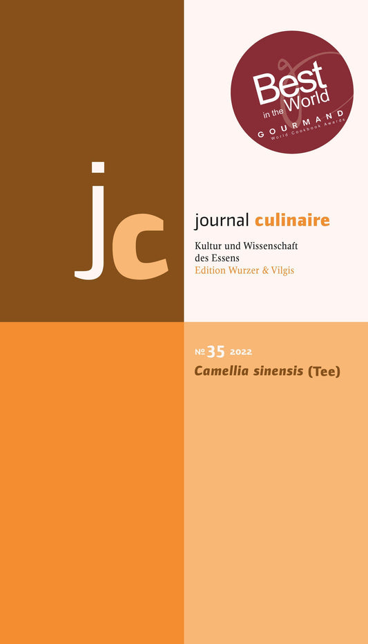 Buchcover: journal culinaire No. 35. Camellia Sinensis (Tee)