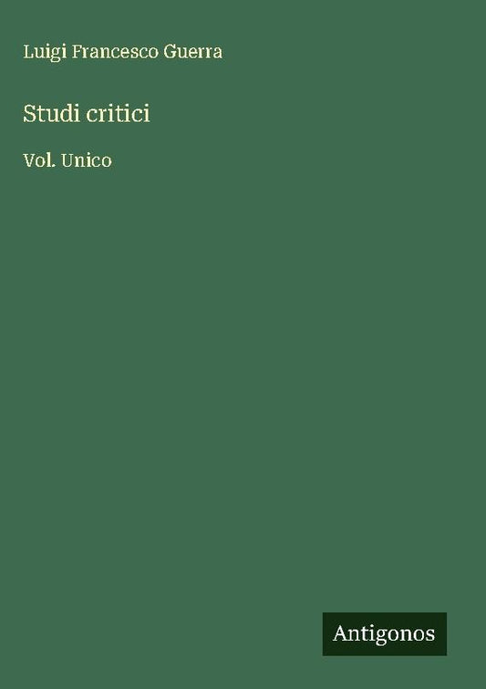 Studi critici