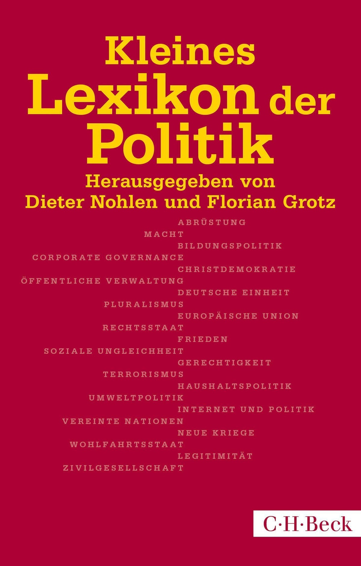 Buchcover: Kleines Lexikon der Politik