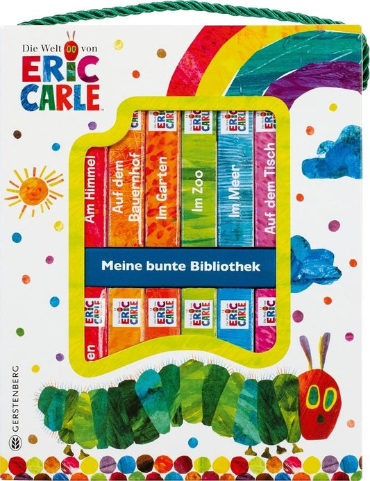 Die kleine Raupe Nimmersatt - Meine bunte Bibliothek: 12 Pappbilderbücher in einer Box