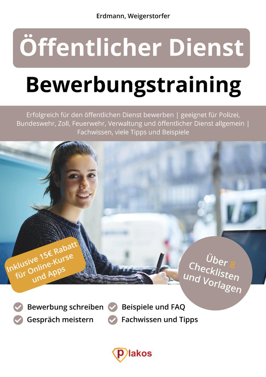 Buchcover: Öffentlicher Dienst Bewerbungstraining