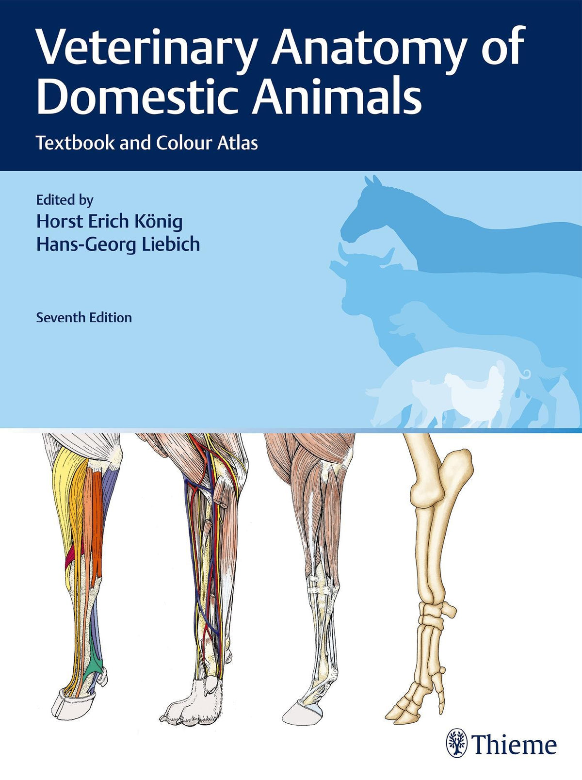 Buchcover: Veterinary Anatomy of Domestic Animals