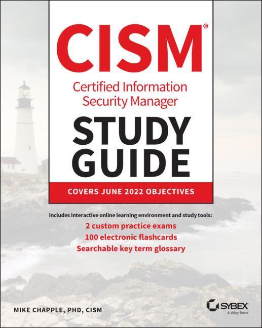 Buchcover: CISM Certified Information Security Manager Study Guide