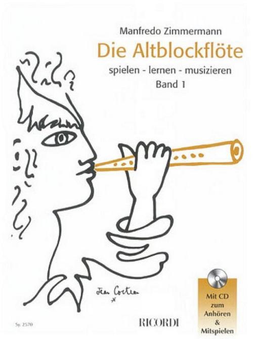 Die Altblockflöte spielen, lernen, musizieren, m. Audio-CD.Bd.1