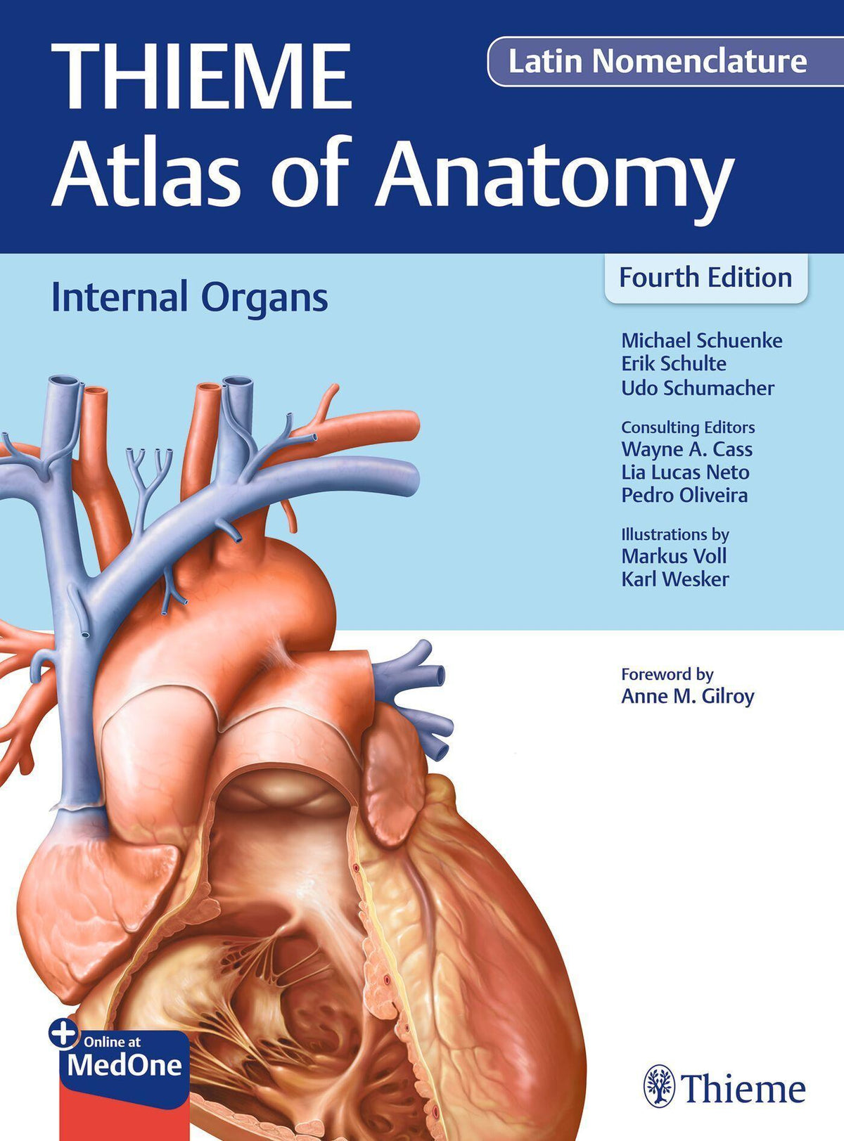 Buchcover: Internal Organs (THIEME Atlas of Anatomy), Latin Nomenclature