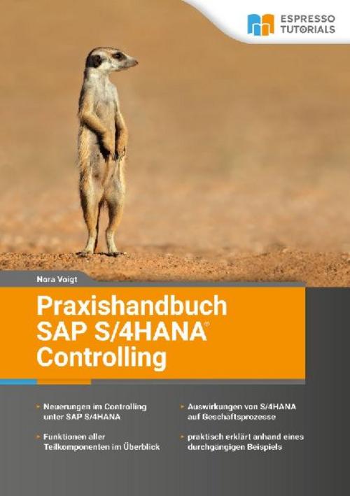 Buchcover: Praxishandbuch SAP S/4HANA Controlling