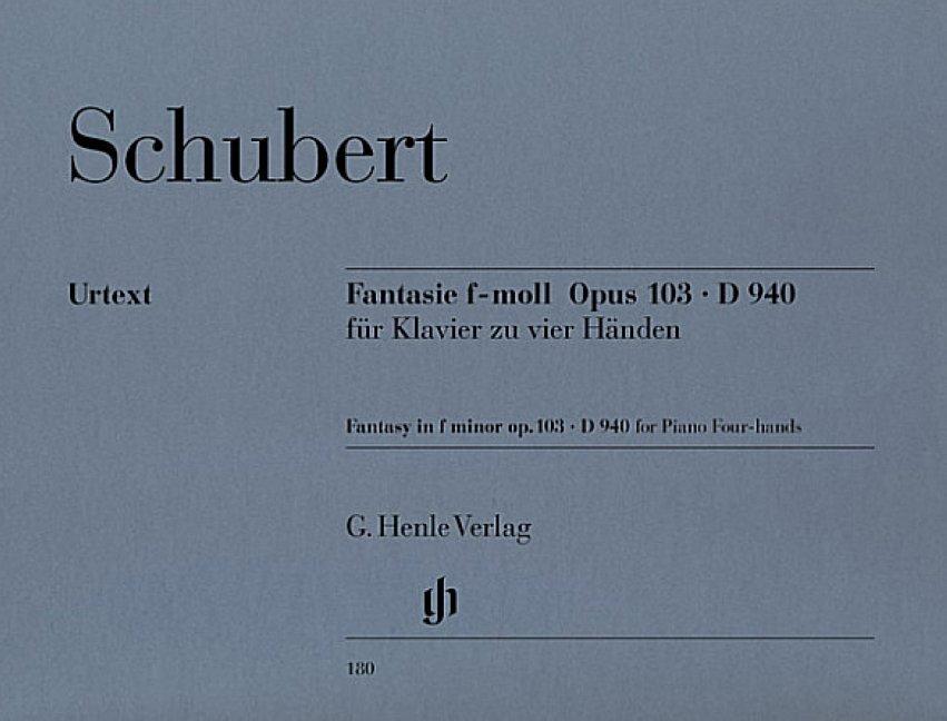 Fantasie f-moll op. 103 D 940