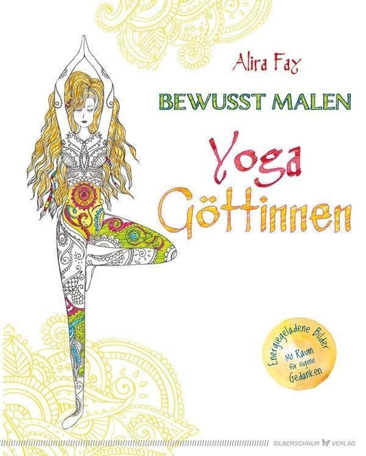 Buchcover: Bewusst malen - Yoga-Göttinnen