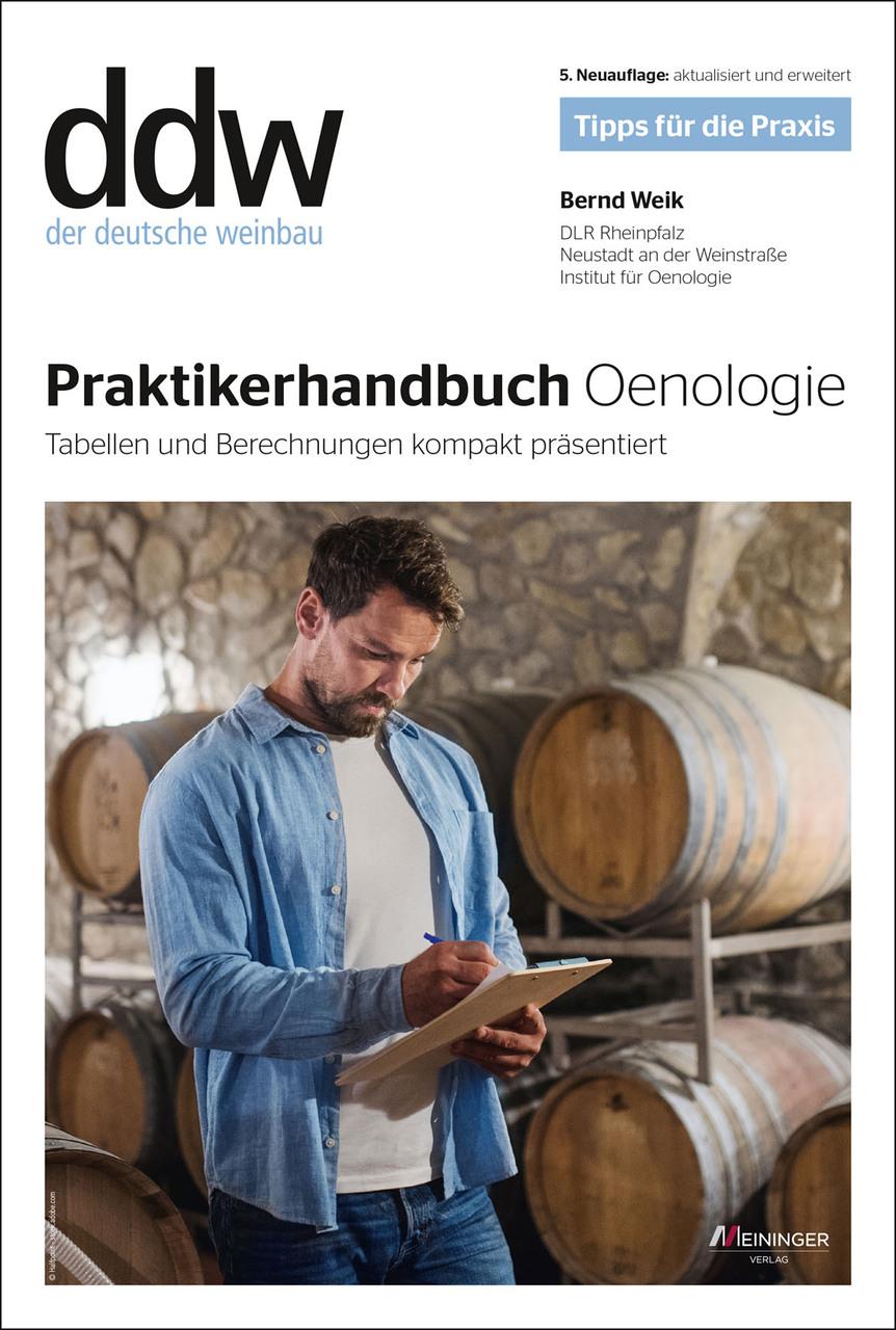 Buchcover: Praktikerhandbuch Oenologie