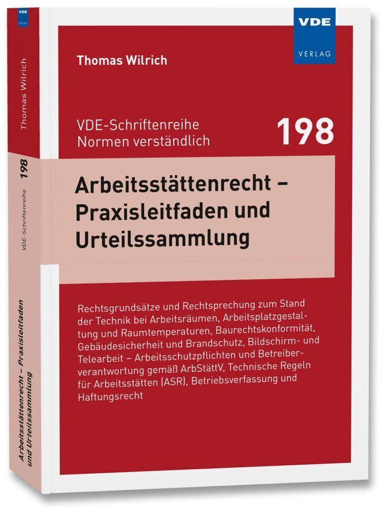 Arbeitsstättenrecht - Praxisleitfaden und Urteilssammlung