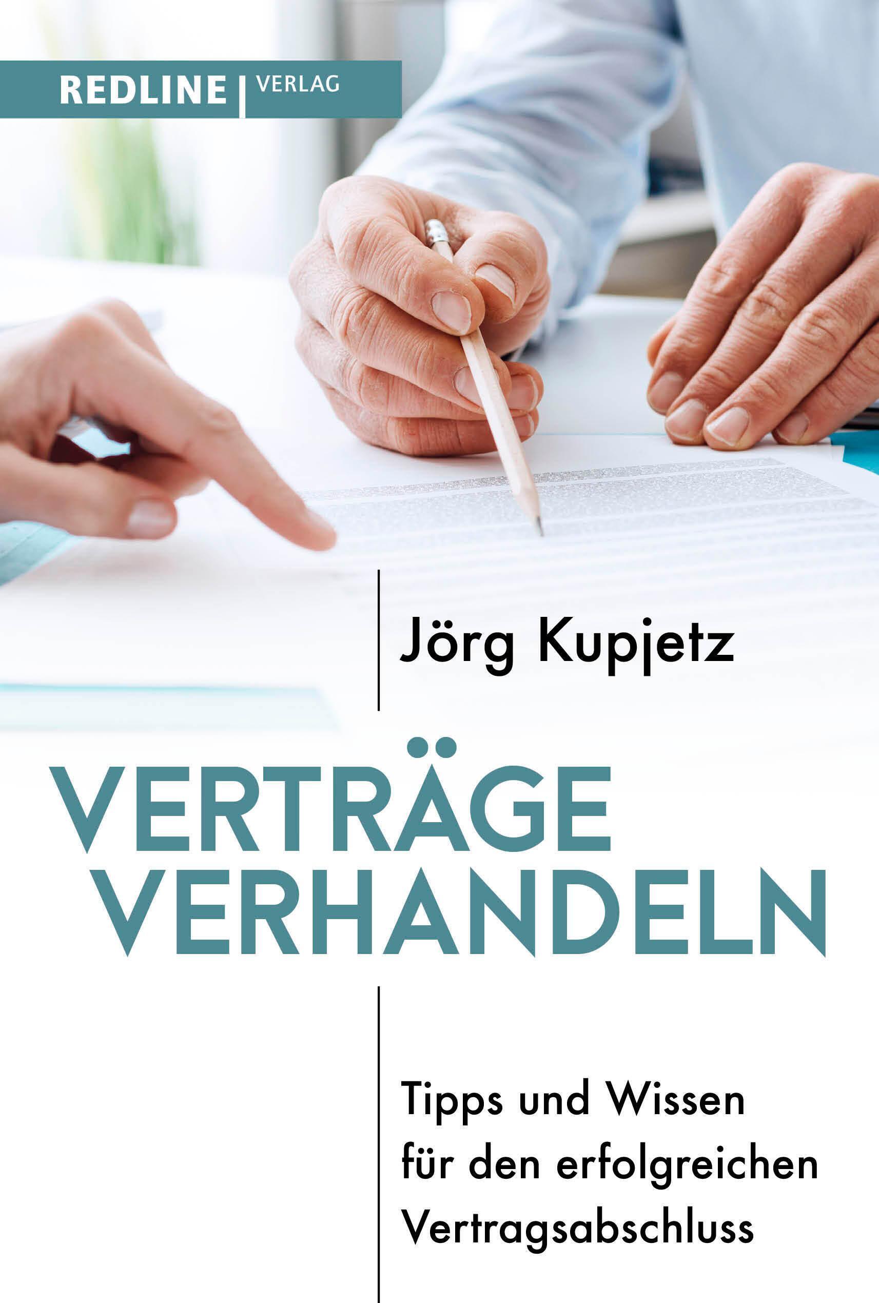 Buchcover: Verträge verhandeln
