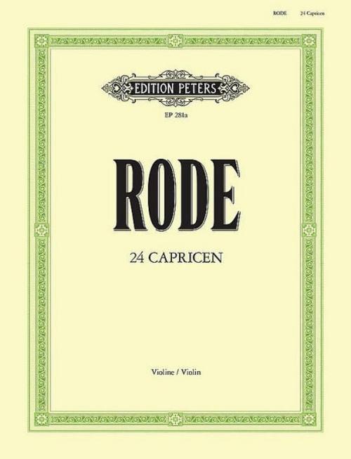 24 Caprices (in the Form of Etudes) for Violin