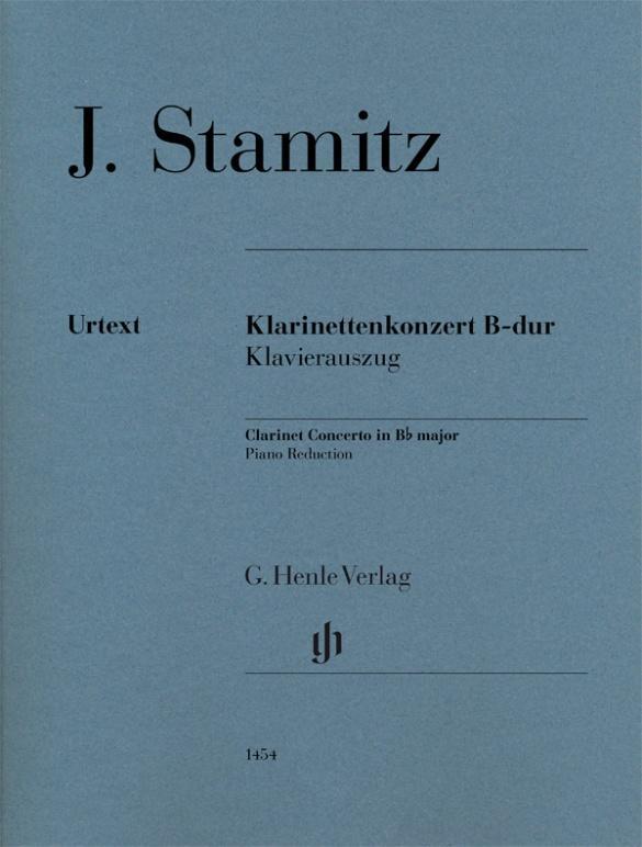Stamitz, Johann - Concerto pour clarinette en Si bémol majeur