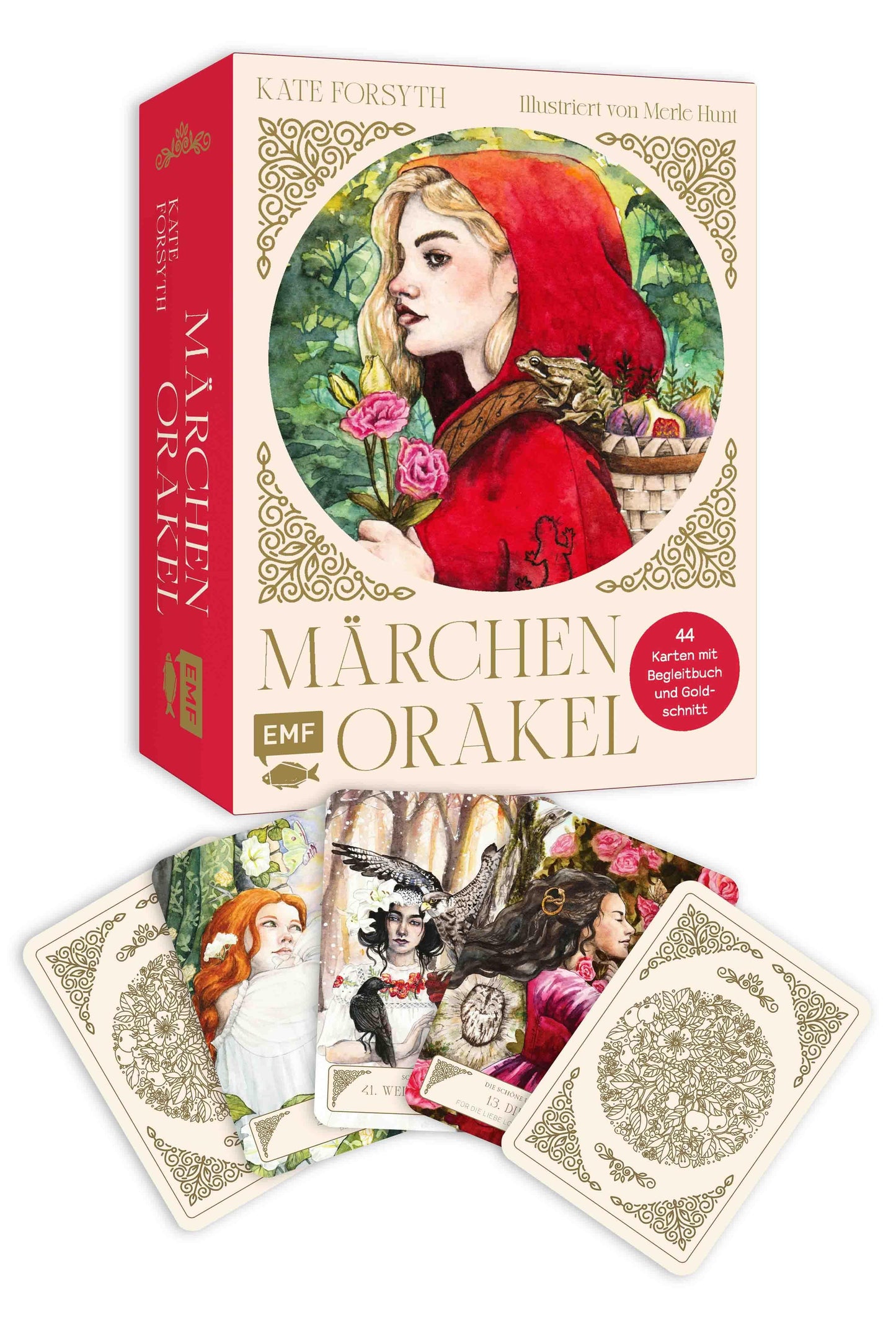 Orakel-Kartenset: Märchenorakel | Inspirierende Lehren und Weisheiten aus Rotkäppchen, Rapunzel, Rumpelstilzchen und Co.